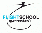 Flight School Gymnastics Logo